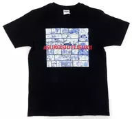 DORAEMON 3 Graphic Short Sleeve T-Shirt Black S Size "GU + ASOKO de Doraemon"