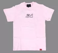 Atsushi Tamaru & Jun Kasama collaboration short sleeve T-shirt light pink unisex S size "Why don't you spend time with Atsushi Tamaru and Jun Kasama's team? ×LIVERTINE AGE"