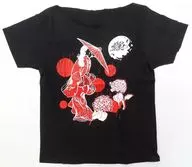 Asa Oirandochu Hizakurige T-Shirt Black M Size "Asa Birthday Project 『 Oirandochu Hizakurige 』"