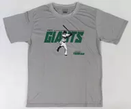 吉川尚輝#2(読売ジャイアンツ) オリジナルTシャツ グレー フリーサイズ 「CLUB GIANTSデー(2024)」 ファンクラブ会員限定 4月7日来場特典