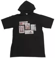 [A la Carte] Ayumu Yurino Hoodie Black M-L size "Hitotsu Bitchan Iro no ×Avail"