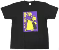 Shinobu Fujiyama & Mahaku T-Shirt Black L Size "Magical Girl 201 Pop up"