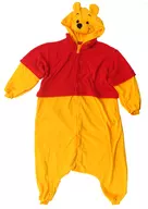 Winnie the Pooh Costume Yellow x Red One Size Fits All "Winnie the Pooh"