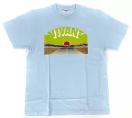 Weekly Script Cover Style Design T-Shirt Vol. 7 ver. Light Blue L Size "Sunday Theater 『 VIVANT 』"