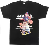 Asuka T-Shirt Black L Size "Online KUJI KUJI Plus Furai no Shiren 6 Toguro Island Expedition Record" A Prize