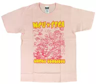 MCU(KICK THE CAN CREW)×SEGA Tシャツ ライトピンク Lサイズ 「CD MCU×SEGA Sound Collection」 発売記念グッズ