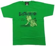 パンジャ＆レオ GBモノグラム Tシャツ グリーン Lサイズ 「ジャングル大帝×GAMES GLORIOUS」