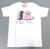 Monokuma & Monomi (DANGANRONPA ×JUN art club) T-shirt White S size "DANGANRONPA Kibougamine gakuen Watanabe"