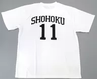 背番号11(流川楓) チームTシャツ ホワイト LLサイズ 「スラムダンク」