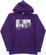 Death Grip Wood Memorial & cremation & トガヒミコ & Twice Parka Purple L Size "MY HERO ACADEMIA x Don Quijote"