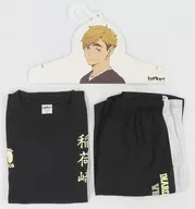 Inarizaki High School Dry Mesh Top and Bottoms Set (with Hanger) Black M Size "Haikyu!!! x Don Quijote"