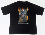 アニス LOVECACAOさんイラスト タクティカルファッションver. BIGシルエットTシャツ ブラック Lサイズ 「勝利の女神：NIKKE POP UP SHOP in マルイ」