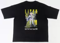リター LOVECACAOさんイラスト タクティカルファッションver. BIGシルエットTシャツ ブラック XLサイズ 「勝利の女神：NIKKE POP UP SHOP in マルイ」