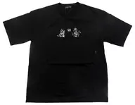 Doraemon & Nobita BIG T-SHIRT NO : 2125-808 BLACK 44 Size "DORAEMON×LAD MUSICAL"