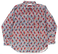 南雲の柄シャツ レッド×グリーン Mサイズ 「SAKAMOTO DAYS」