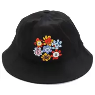 バケットハット ブラック 「BT21」 Flower Collection 