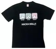 [Single Item] Hacka Doll Quick-Drying T-Shirt Black L Size "C92 Hacka Doll Goods Set"