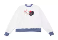 Zoro A & Jade Zoro A Momoko Applique Sweat Tazo White Free Size "Pokémon" Pokemon Center limited