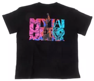 Type-C (Midoriya Dehisa & Katsuki Bakugo & almite / THE BEGINNING) Special Design T-Shirt Black S Size "MY HERO ACADEMIA" Digital Edition Weekly Shonen Jump Subscription Limited All Subscribers Service