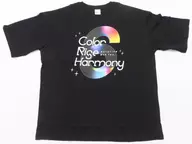 Logo T-Shirt Black XL Size "Virtual YouTuber Hololive hololive 6th fes. Color Rise Harmony"