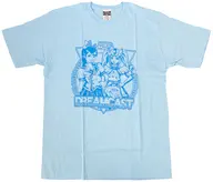 M ・ A ・ O & Dreamcast Real x Virtual Shirt sky blue M size "Sega Hard Girls x GAMES GLORIOUS"