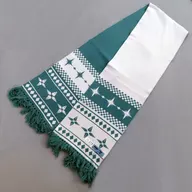 Fuyushiro Hibbantani Muffler Green x White Free Size "Bleach - Bleach - Sennen Kesen Hen x Nigigennomori"