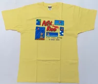ALEX KIDD in Miracle World T-Yellow XXL size "ALEX KID's Miracle World × GAMES GLORIOUS"