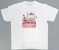 T-shirt branca de tamanho L "Discovery! Amigo URSO POP UP SHOP"