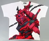 赤いガンダム フルパネルTシャツ ホワイト XLサイズ 「機動戦士Gundam GQuuuuuuX」