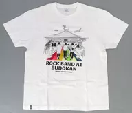 UNISON SQUARE GARDEN ROCK BAND AT BUDOKAN Tシャツ ホワイト Sサイズ 「UNISON SQUARE GARDEN 20th anniversary LIVE」 UNICITY会員限定