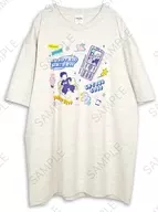 五条&夏季油/怀玉‧玉折ビィズニィズ大T恤白色男女皆宜一号