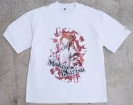 牧瀬紅莉栖 水墨画風 カラーTシャツ ホワイト XLサイズ 「STEINS;GATE」