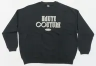 MISAMO Man-to-Man (Sweat Shirt) Black L Size "MISAMO JAPAN DOME TOUR 2024" HAUTE COUTURE "Additional Performance Goods