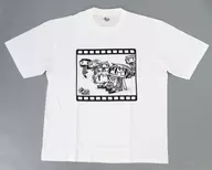 Senpai T-Shirts White L Size "Aniplex Online KUJI Sunshine Sketch 20th Anniversary Online KUJI" B Prize