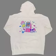 Collection (Case) Big Silhouette Hoodie White "Oshare Majo: Love and Berry x Sanrio Character Connectors"