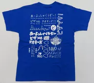 Nao Sakura (Team Shachihoko) Solo Live Assignment Song T-Shirt Dragons Blue M Size "Year End Thanksgiving Solo Live 6 Days"