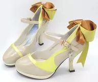 Nagisa Hazuki Sapatos icônicos Object Pumps ON ver. (Calcanhar) Amarelo 34/22.5 cm "MAYLA×Free! Series"