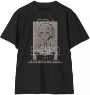 レム オーロラフラッシュTシャツ ブラック メンズLサイズ 「Re：ゼロから始める異世界生活」