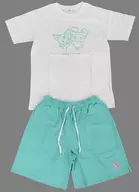 ミナ セットアップ MIVELY×クロミ ホワイト×ミントグリーン Mサイズ 「TWICE LOVELYS×SANRIO CHARACTERS」