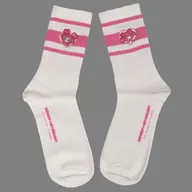 モモ ソックス MOVELY×マイメロディ ホワイト 25-27cm 「TWICE LOVELYS×SANRIO CHARACTERS」