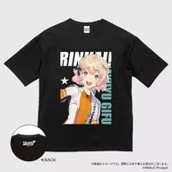 Gifu Ayu T-Shirt Black L Size "Rinkai! Project"