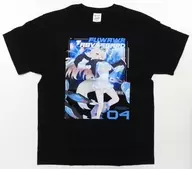 Fuwa Avis Guard AXGRIT T-shirt Black XXL Size "Virtual YouTuber Hololive English-Advent-POP SHOP in shibuya TSUTAYA"