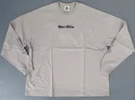 FLOW GLOW FG ROADSTER Long T-shirt Light Gray XL Size "Virtual Youtuber Hololive"