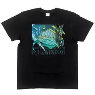 Wind & Wyndham T-Shirt Black M Size "MAGIC KNIGHT RAYEARTH"