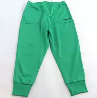 [单品]有安杏仁(桃色幸運草Z)桃黑×adidas NEO Label运动裤绿L码