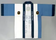 Hyotei Gakuen Naka Tobe happi Turquoise Blue x White one size fits all "THE PRINCE OF TENNIS Exhibition"