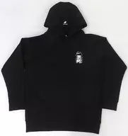 Manaka Iwami Ponpoko Teku Teku Parker Black L Size "Maika Iwami Noraji Teku Teku"