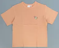 シーサー ちいかわたちの夏休み グラフィックTシャツ(半袖) オレンジ 女性用Mサイズ 「ちいかわ なんか小さくてかわいいやつ×GU」