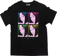 富江 ポップアート Tシャツ 2 ブラック Mサイズ 「伊藤潤二 POP UP STORE 戦慄 in 町田」