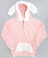 Yukari Tamura Rabbit Ear Parka Pink Ladies L Size "Yukari Tamura BIRTHDAY LIVE 2018 * Tricolore Plaisir *"